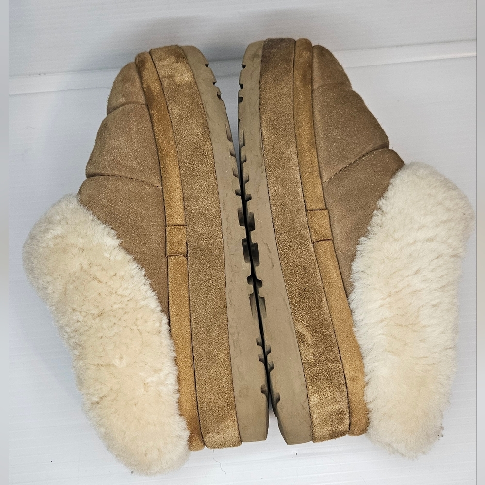 UGG Tazzlita Platform Slippers Size 8 - Picture 3 of 9